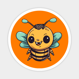 Happy bee Magnet